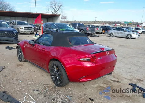 2016 Mazda Mx-5 Miata Club z USA, uszkodzony, nr VIN JM1NDAC74G0117504